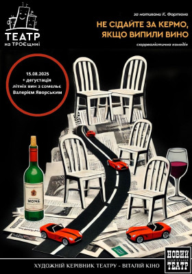 Не сідайте за кермо, якщо випили вино 