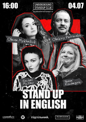 Stand up in English