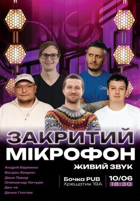 Закритий мікрофон
