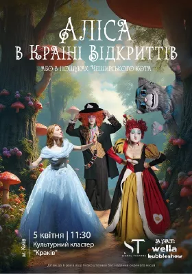 Аліса в країні Відкриттів або у пошуках Чеширського кота