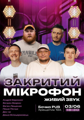 Закритий мікрофон