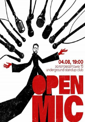 Open mic in english